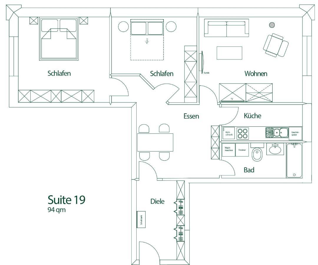 Brauhaus Suite 19 ゼーブニッツ エクステリア 写真